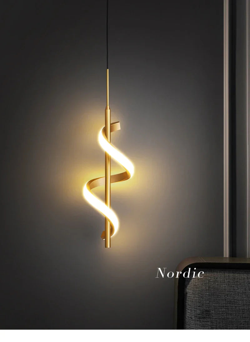 Lustre Led Pendant Light Hanging Lamps For Ceiling Kitchen Living Room Decoration Home Lights Fixture Dining Table Pendant Lamp