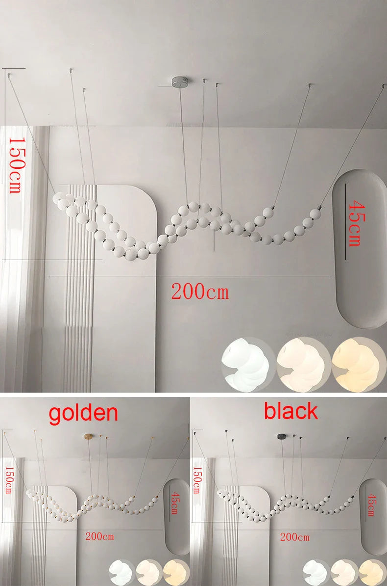 Modern dine dining room Pendant lights indoor lighting Ceiling lamp hanging light led Chandeliers for living room indoor lightin