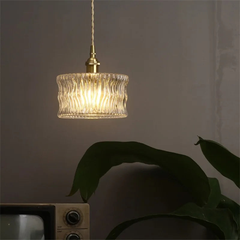 Lamps for Living Room Room Decor Bedside Light Luxury Creative Restaurant Balcony Porch Glass Pendant Lights Lamp
